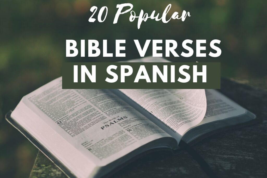 Spanish Scripture Quotes