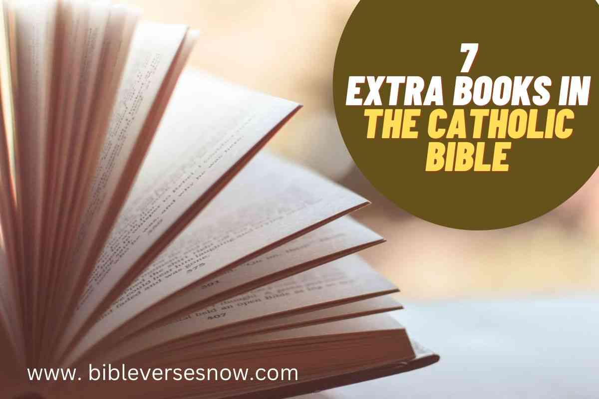 What Are The Extra Books In The Catholic Bible 7 Powerful Books In 