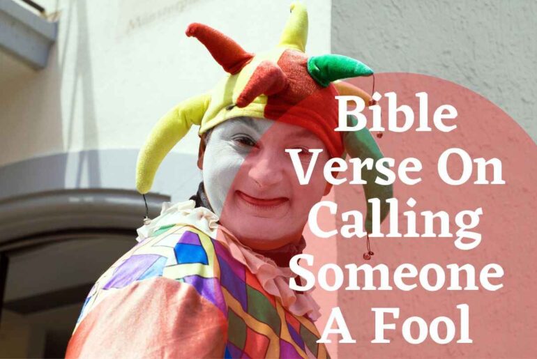 What Did Jesus Say About Calling Someone A Fool