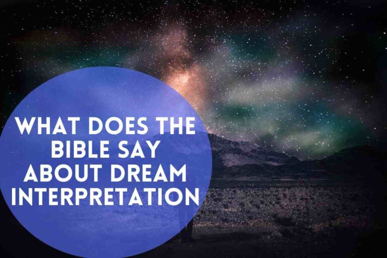 What Does The Bible Say About Dream Interpretation 2024