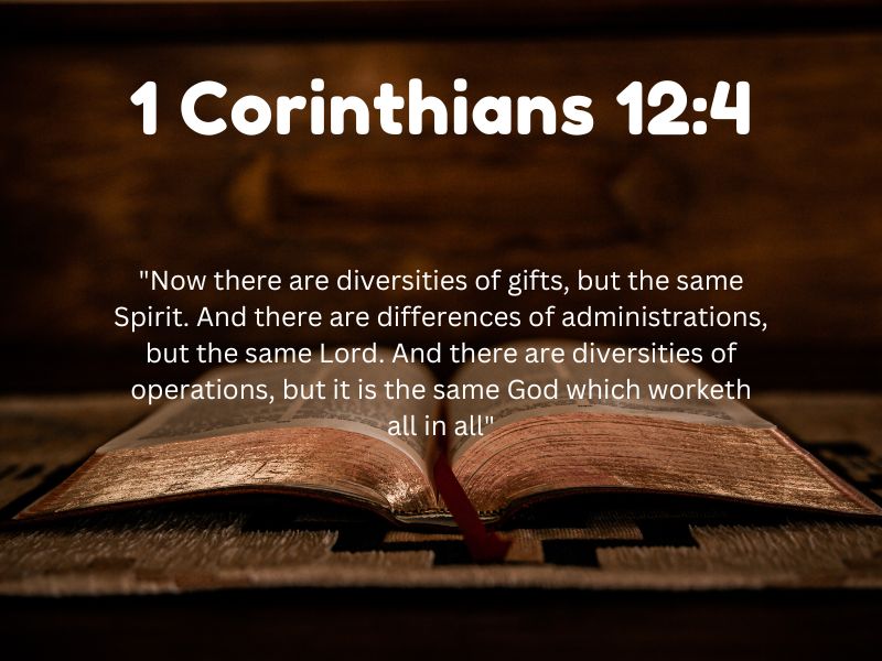 59 Gifts Of The Holy Spirit Bible Verses