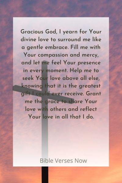 A Prayer for God's Tender Embrace