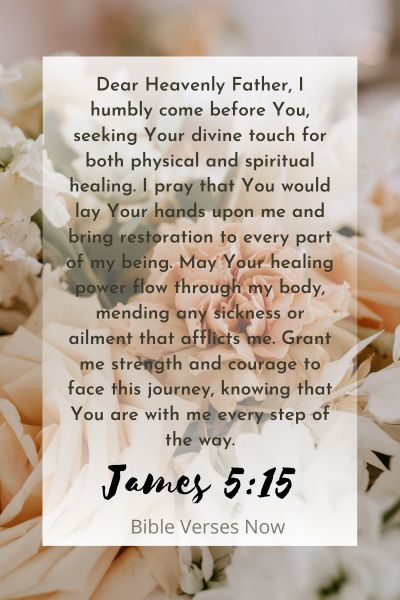 A Prayer for Physical and Spiritual Healing