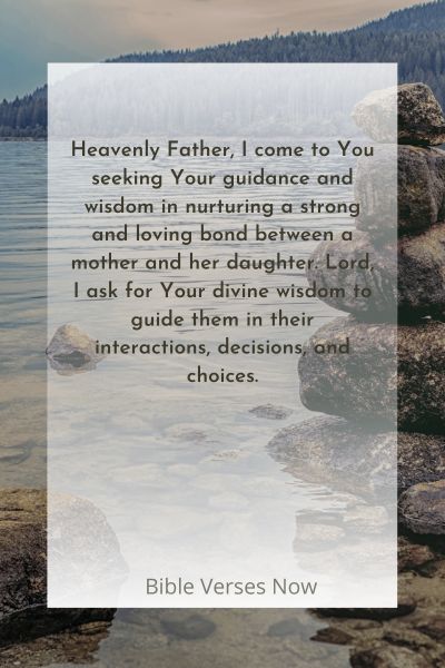 A Prayer for a Strong Mother-Daughter Bond