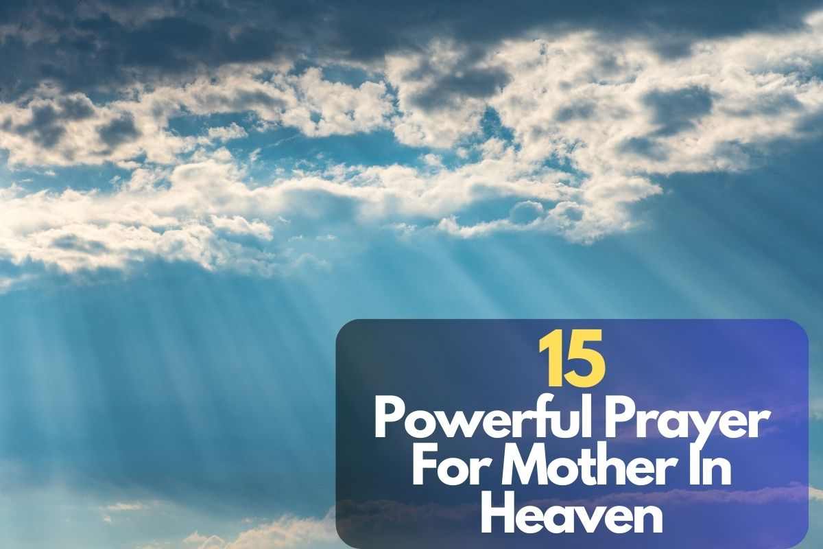 Prayer For Mother In Heaven