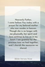 15 Powerful Prayer For Mother In Heaven – Bible Verses Of The Day