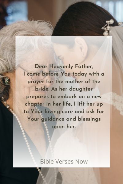 Prayer For Mother Of The Bride