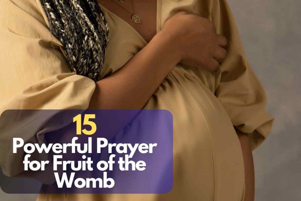 prayer for fruit of the womb in islam