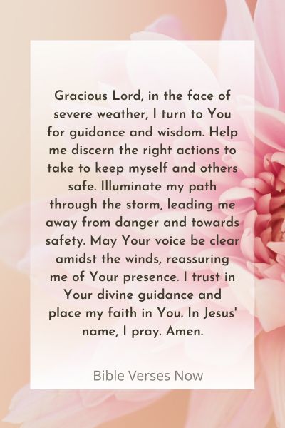 15 Powerful Prayer For The Bad Weather