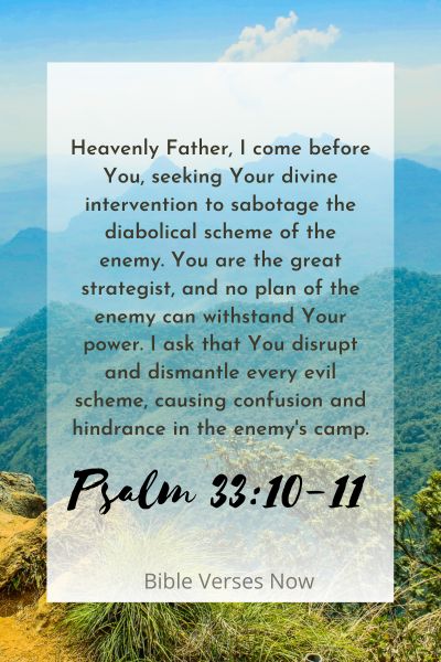 15 Powerful Prayer To Cancel Evil Plan Of The Enemy – Bible Verses of ...