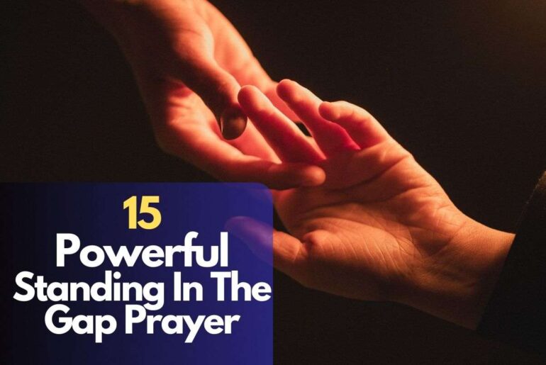 Standing In The Gap Prayer