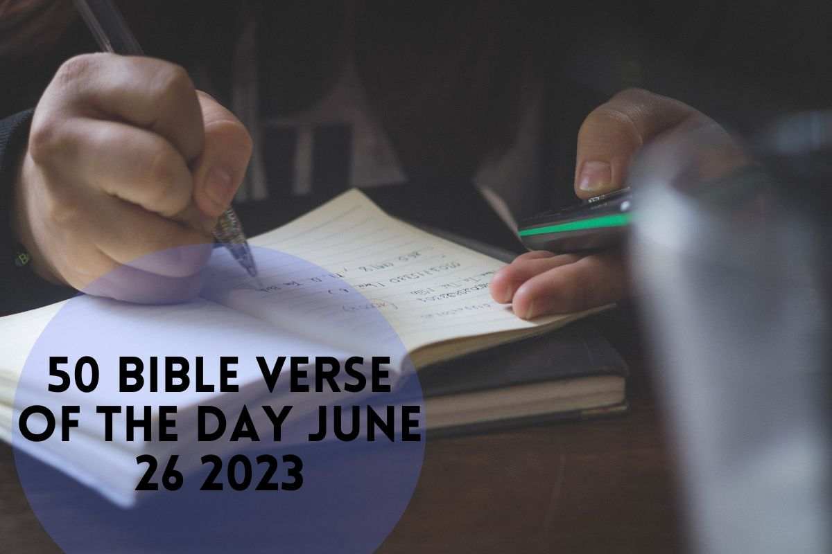 bible verse of the day june 26 2023