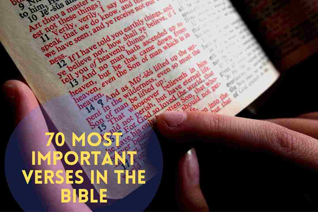 Most Important Verses in The Bible