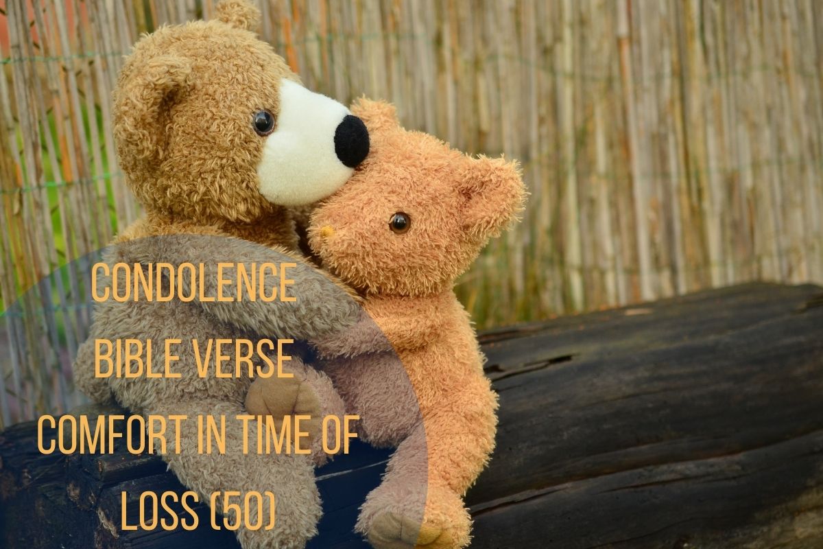 50 Condolence Bible Verse Comfort In Time Of Loss