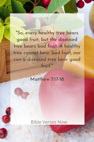 Rotten Fruit Will Fall By Itself Bible Verses