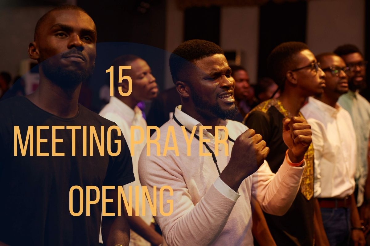 15 Meeting Prayer Opening