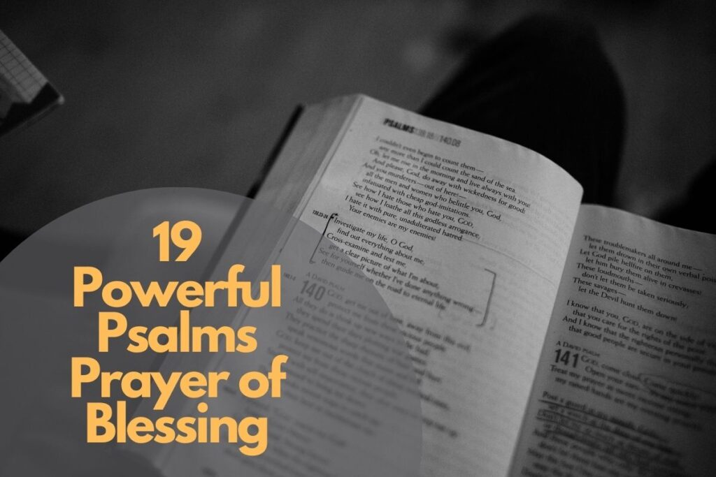 19 Powerful Psalms Prayer Of Blessing