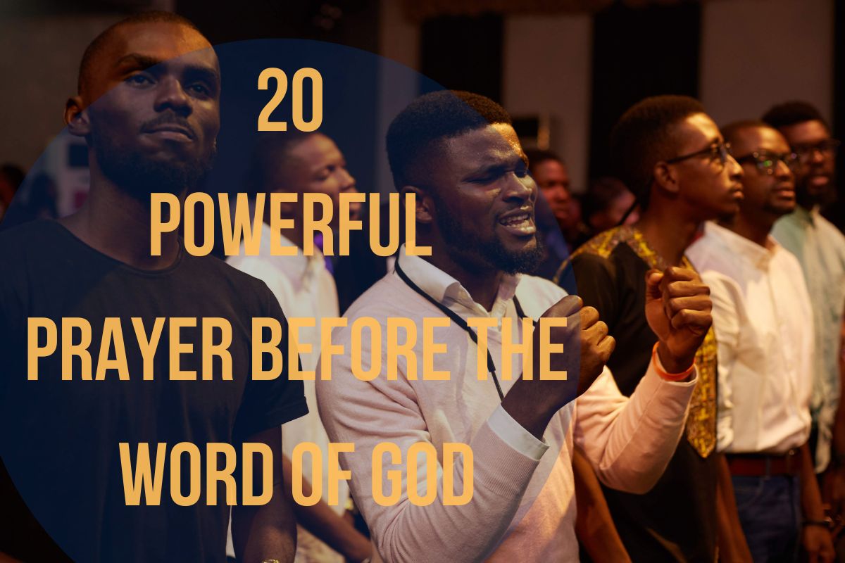 20 Powerful Prayer Before The Word Of God