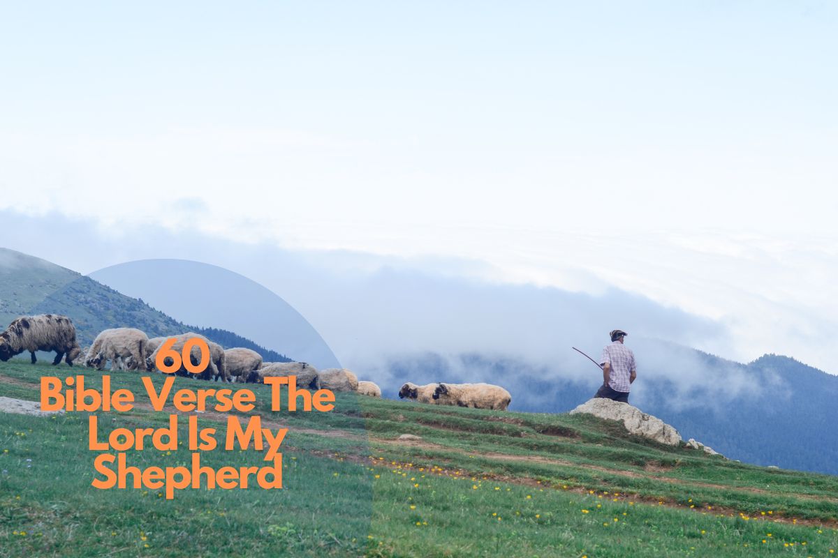 60 Bible Verse The Lord Is My Shepherd