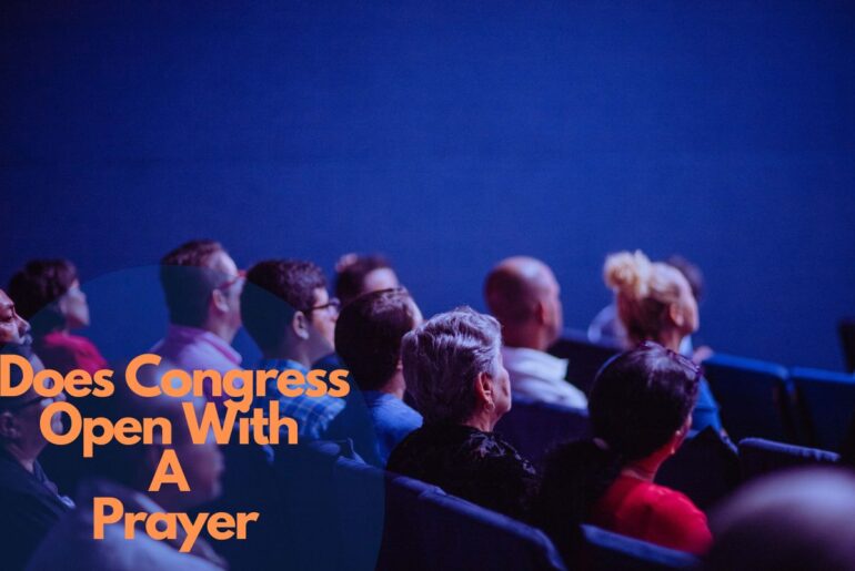 Does Congress Open With A Prayer
