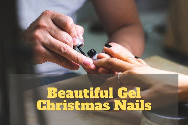 Beautiful Gel Christmas Nails