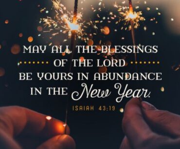 Blessings For The New Year