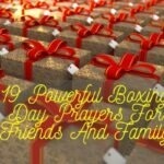 Boxing Day Prayers For Friends And Family
