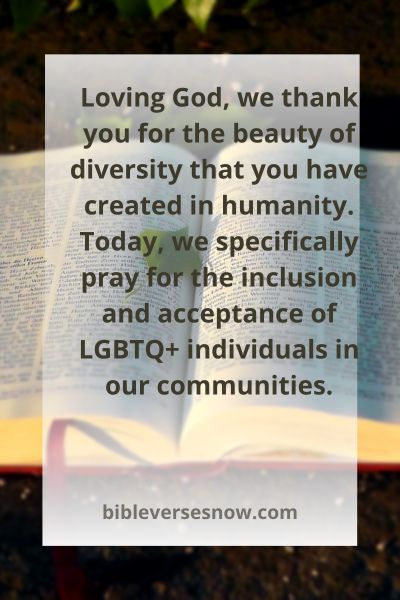 Boxing Day Prayers for LGBTQ+ Inclusion