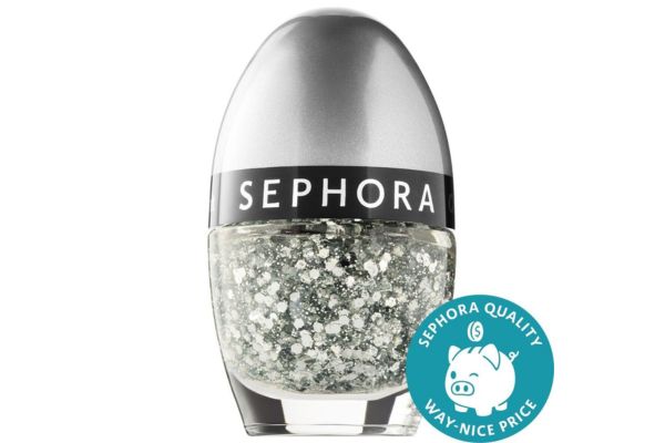 SEPHORA COLLECTION Color Hit Mini Nail Polish in Silver Fever