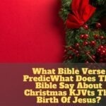 What Does The Bible Say About Christmas KJV