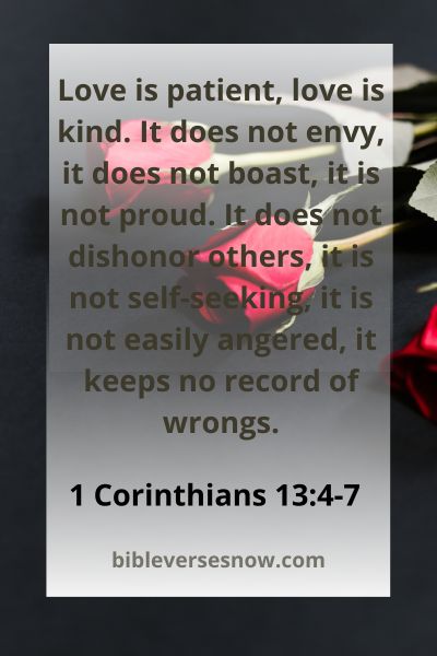 1 Corinthians 13:4-7