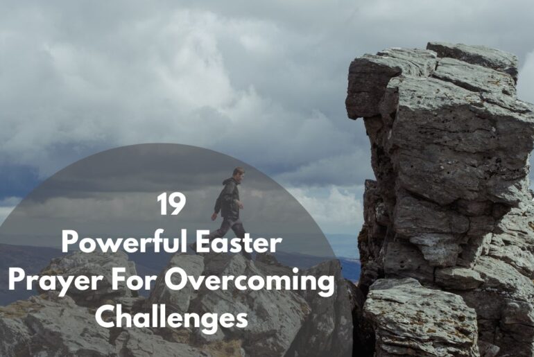 Easter Prayer For Overcoming Challenges