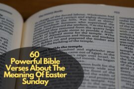 Bible Verses About The Meaning Of Easter Sunday