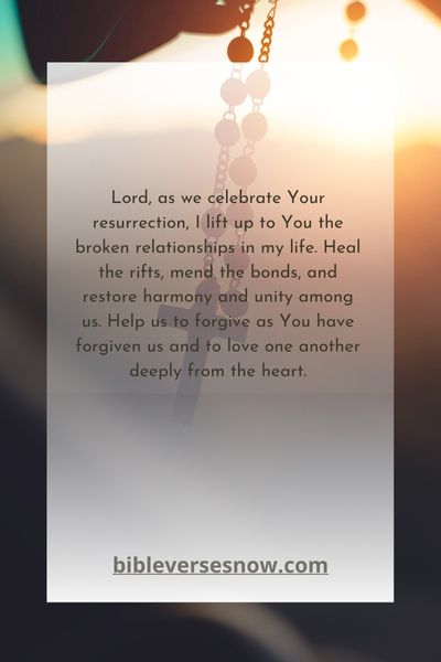 Prayer for Healing Broken Relationships