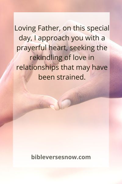 Rekindling Love Through a Prayerful Heart
